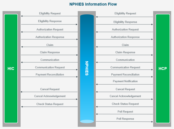 nphies information flow