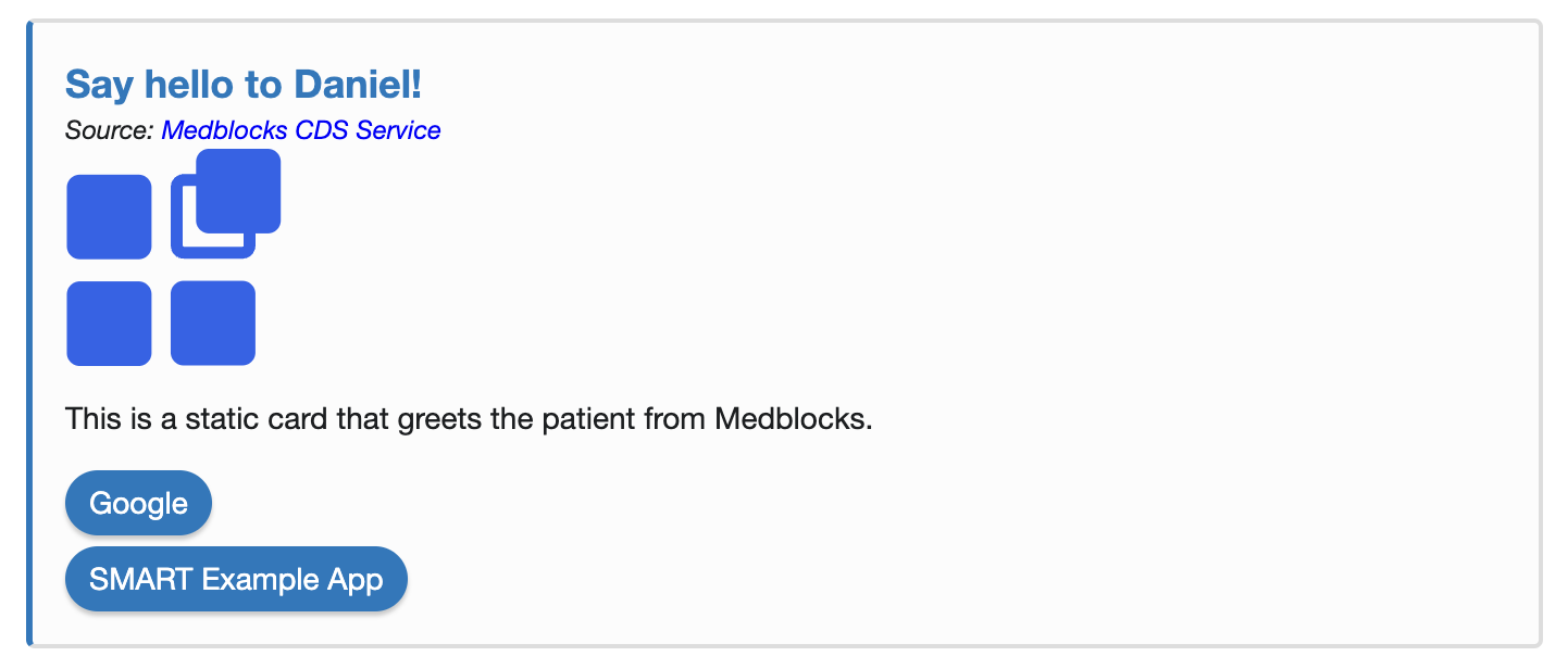 Medblocks CDS Service